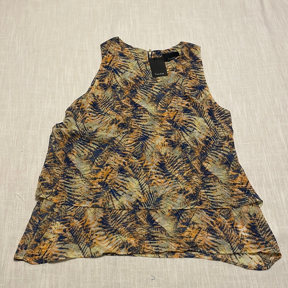 NWT Urban Outfitters Tiered Multicolor Tank Top